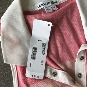 Collared golf or tennis shirt with drawstring